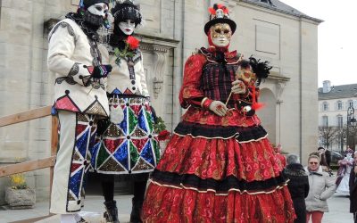 Sortie au carnaval vénitien à Remiremont « La Coquette »…