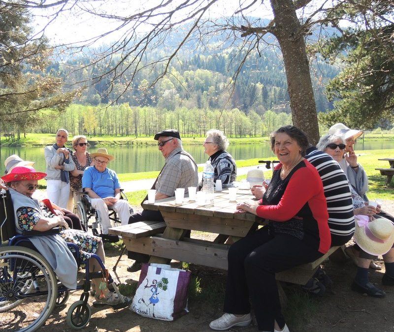 Sortie à la base de loisirs de Saulxures…Gastronomie et soleil!