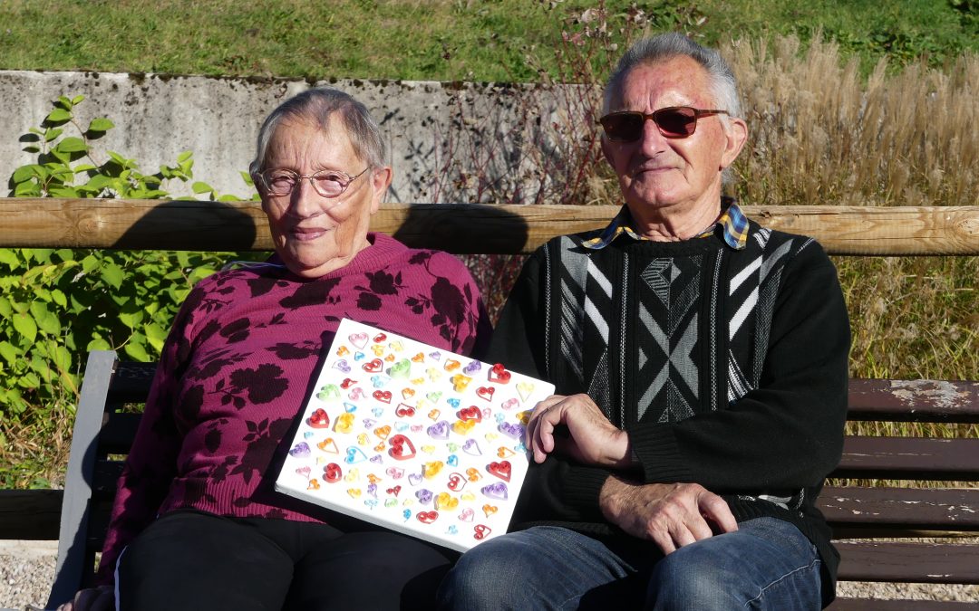 Noces d’Orchidée pour un couple de résidents