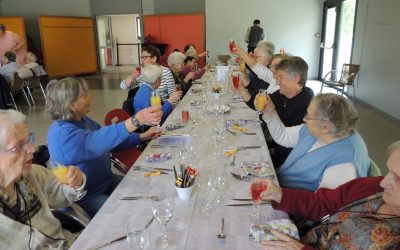 Sortie-restaurant pour le service Myrtilles : l’association met « les petits plats dans les grands »