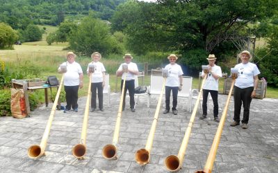 Visite des Cors des Alpes…Un ravissement de sonorités pour tous!