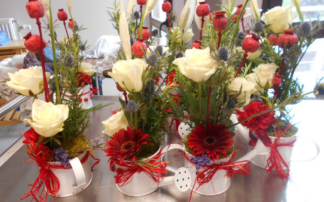 Nouvel atelier floral pour le 14 juillet