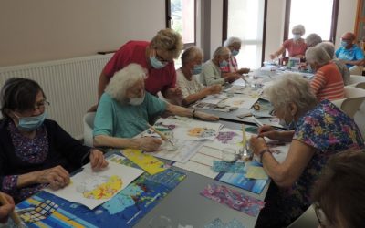 Les Poulbots à l’atelier créatif!