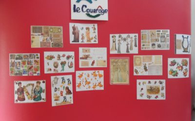 Une exposition des sous-mains réalisés à l’animation