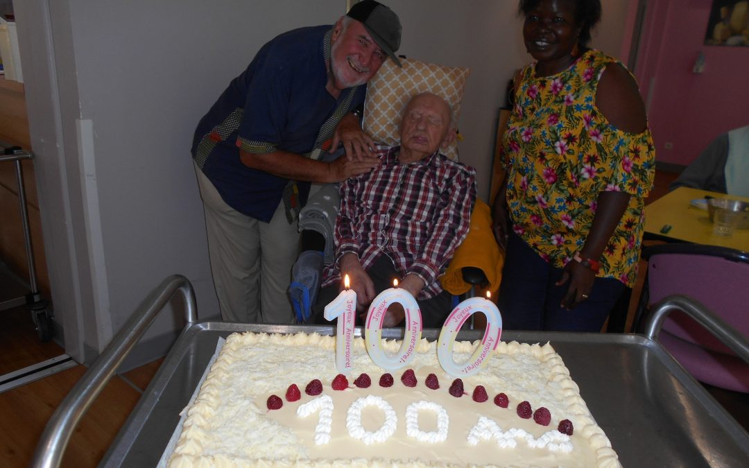 La fête des 100 ans de M.GEHIN Martial