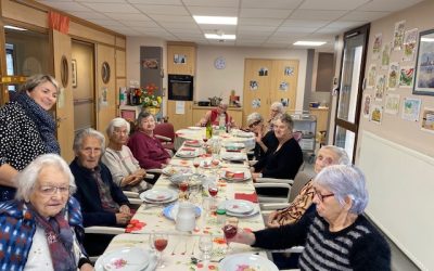 Un repas convivial typique de notre territoire