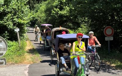 Des vélos calèches au bateau à Gérardmer