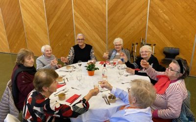 Le repas des aînés à Cornimont